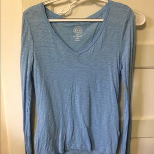 Blue long sleeve SO shirt